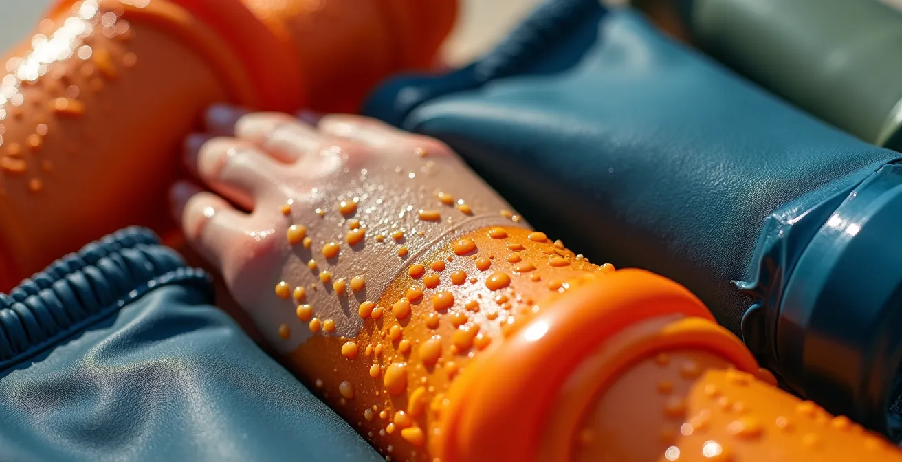 Sicherheitsausrüstung für Paddeltour auf der Spree